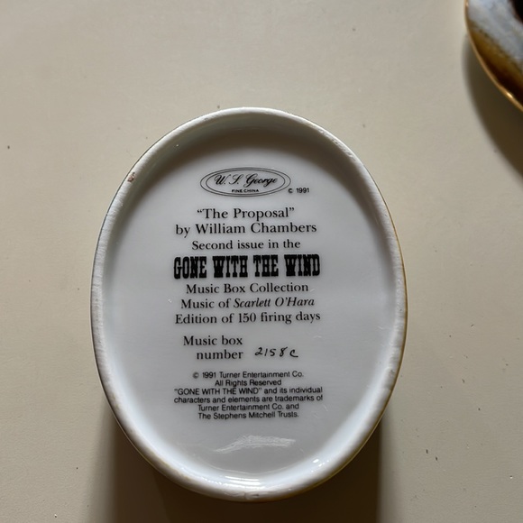 Gone with the wind music box - Picture 5 of 5